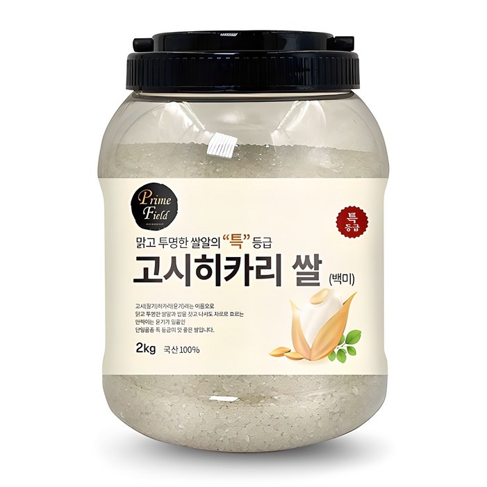 PrimeField 고시히카리 백미, 2kg, 1개, 특등급