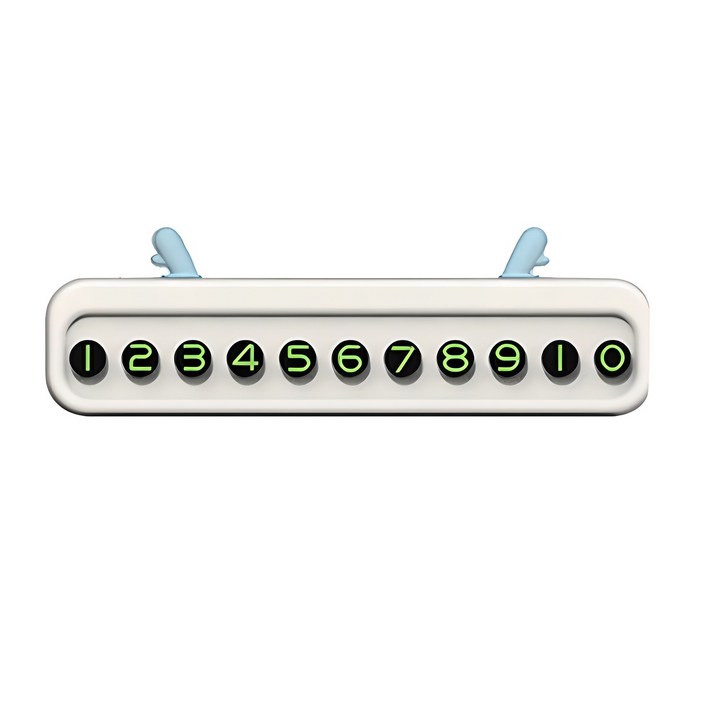 다퍼남 PANTATO1 주차 번호판