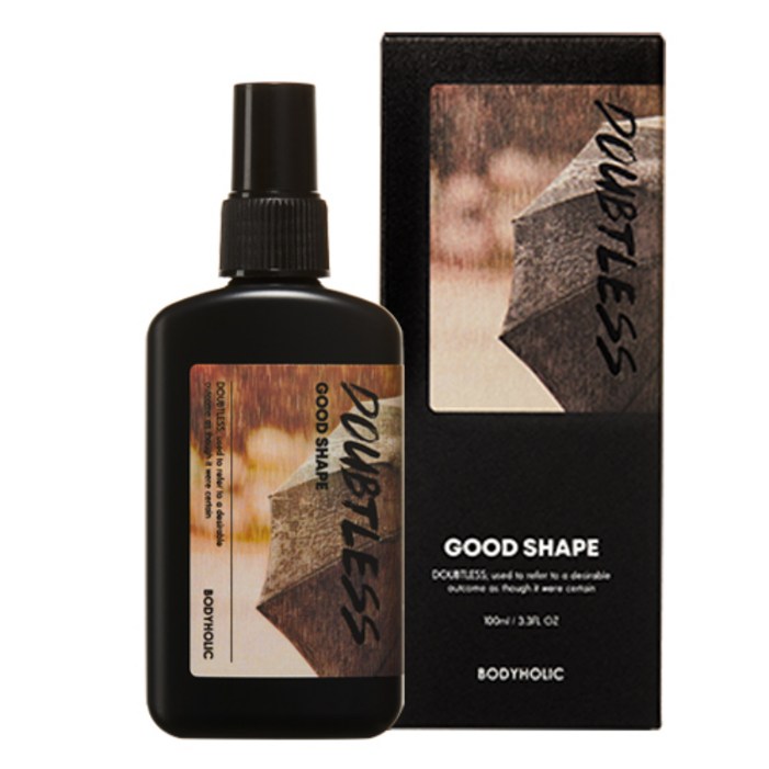 바디홀릭 다우트리스 라인 바디미스트 굿 셰이프 우디향, 100ml, 1개