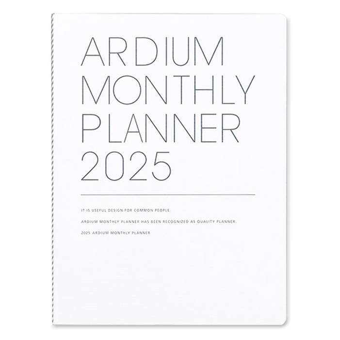 2025 아르디움 먼슬리 플래너 L