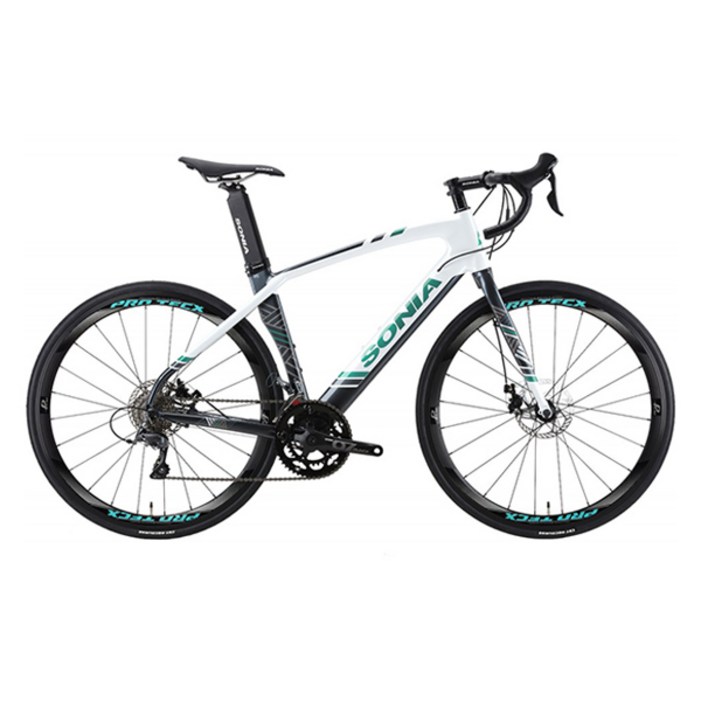소니아 2025년형 클라라스 16단 700C 디스크브레이크 로드자전거 480mm SR1500D 미조립, 화이트 민트, 180cm, 1개 소니아 2025년형 클라라스 16단 700C 디스크브레이크 로드자전거 480mm SR1500D 미조립, 화이트 민트, 180cm, 1개