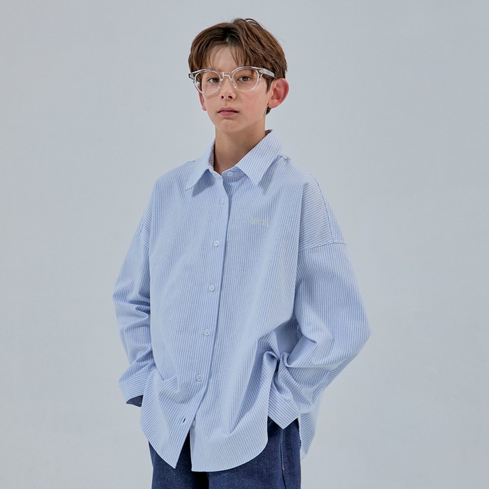 베리드 옥스포드 루즈핏 셔츠