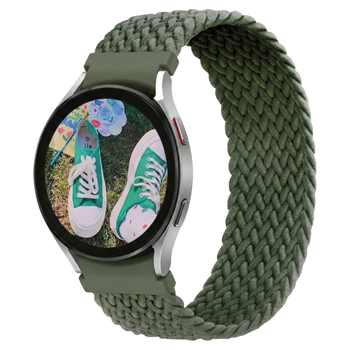 우먼스9999 갤럭시워치 호환 브레이드 솔로루프 스트랩 L 20mm