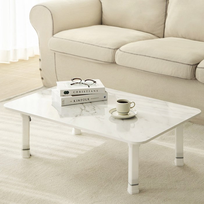 코멧 홈 LPM 900  600 4단 높이조절 베이직 접이식 테이블