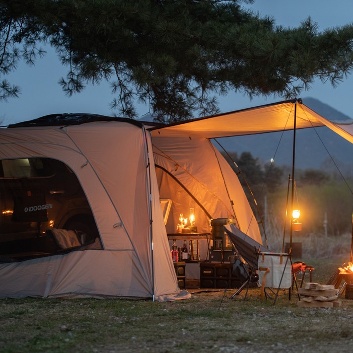 아이두젠 모빌리티 A1 차박 쉘터 도킹 카 차량용 텐트 대