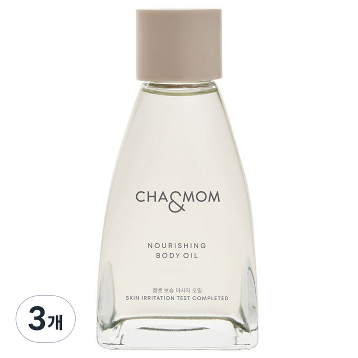 차앤맘 너리싱 바디 오일, 120ml, 3개