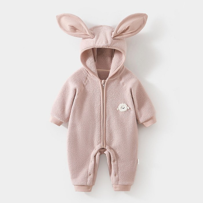 스타도어 토끼귀 후드 방한 우주복