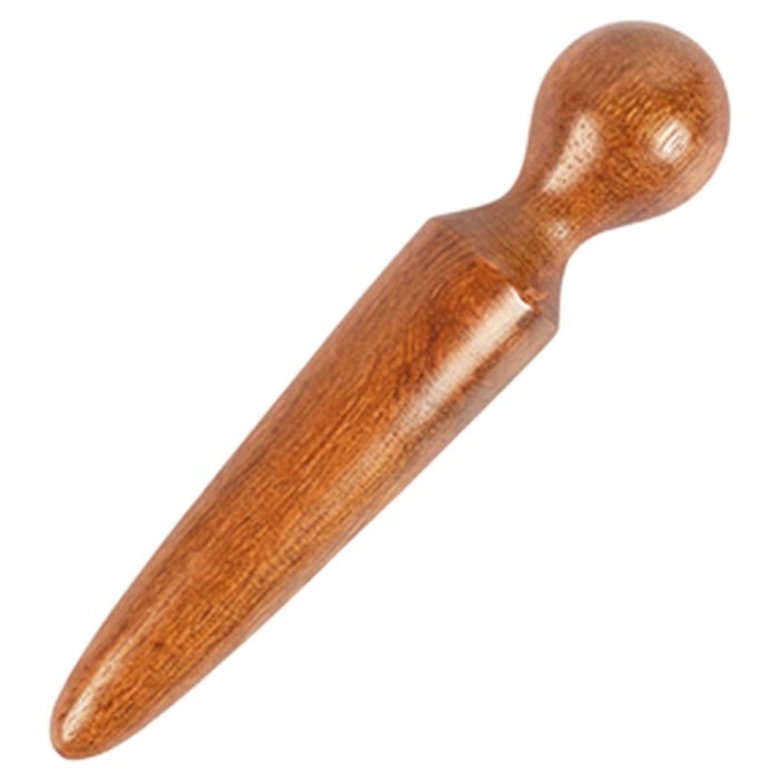 덴넬 고급 원목 셀프지압봉, 볼형, 1개