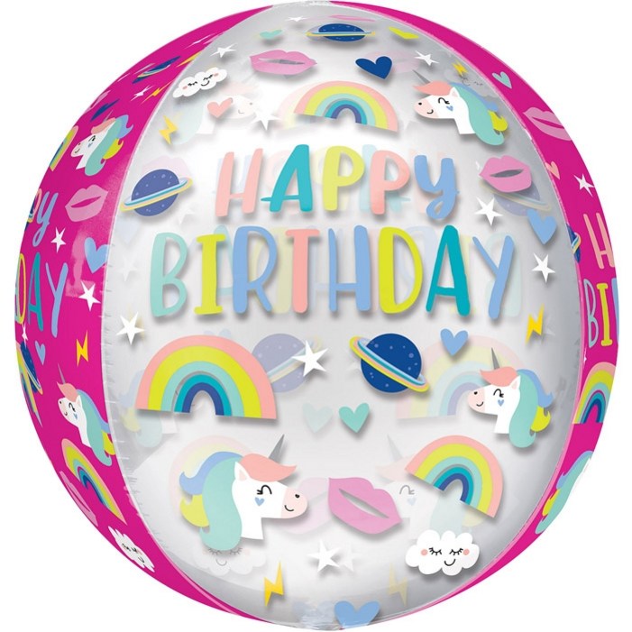 아나그램 옹브레 생일 트렌디아이콘 풍선 40cm