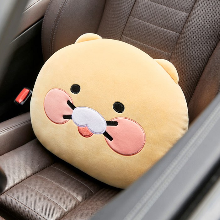 카카오프렌즈 춘식이 페이스 등쿠션 인형쿠션