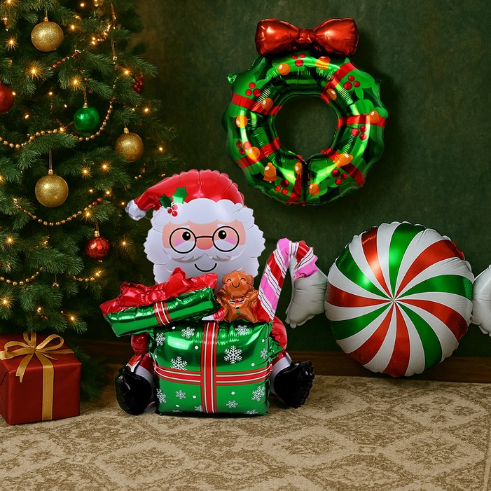 파티쇼 크리스마스 파티 풍선 3종 세트