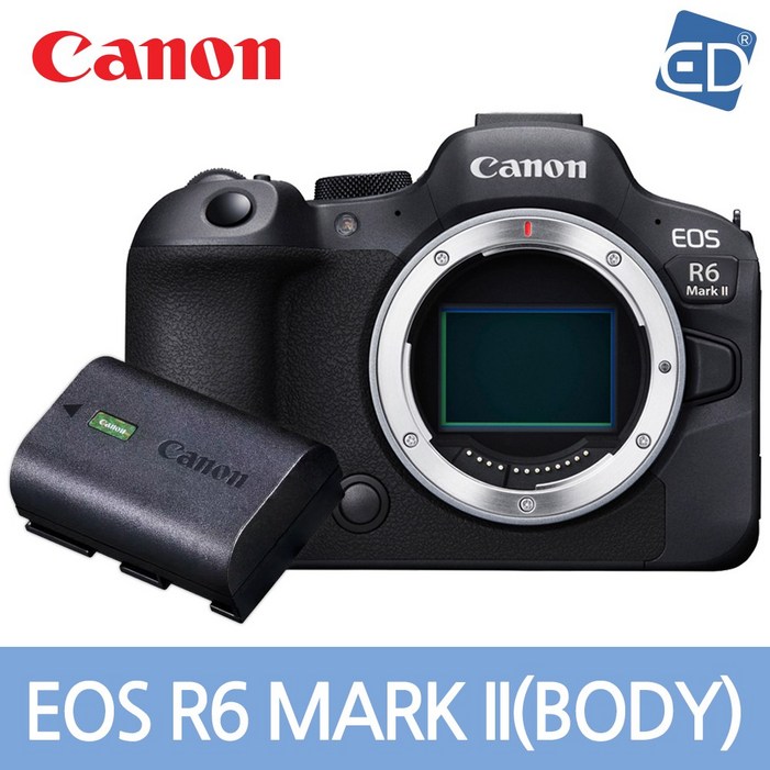 [캐논 정품] EOS R6 Mark II (바디) 풀바디+정품배터리/ED