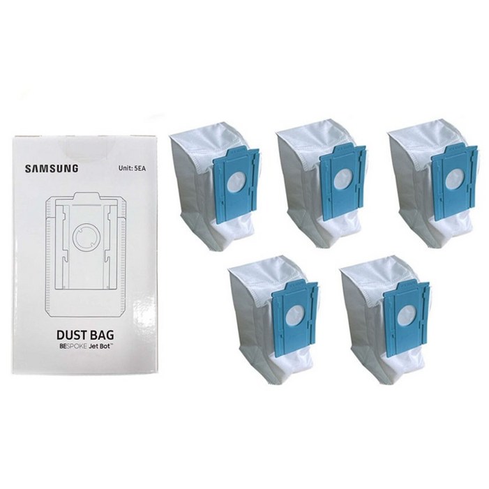 삼성 정품 VR30T85514W 사용 비스포크 제트봇 로봇청소기 먼지봉투 5매 HJ솔B 증정