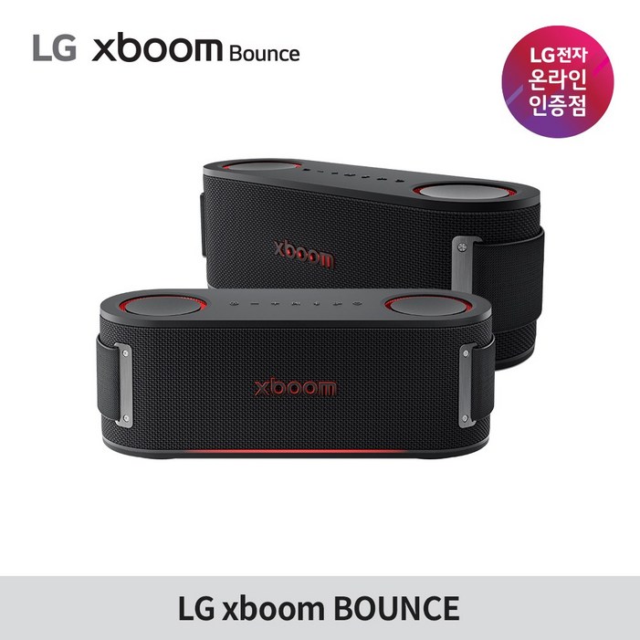 LG전자 xboom BOUNCE 엑스붐 바운스 블루투스 스피커, with 윌아이엠, 명품 AI 사운드, 매직 스트랩