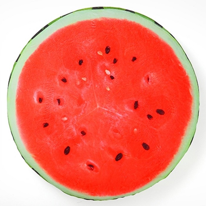 클리티아 과일 동물 디자인 방석