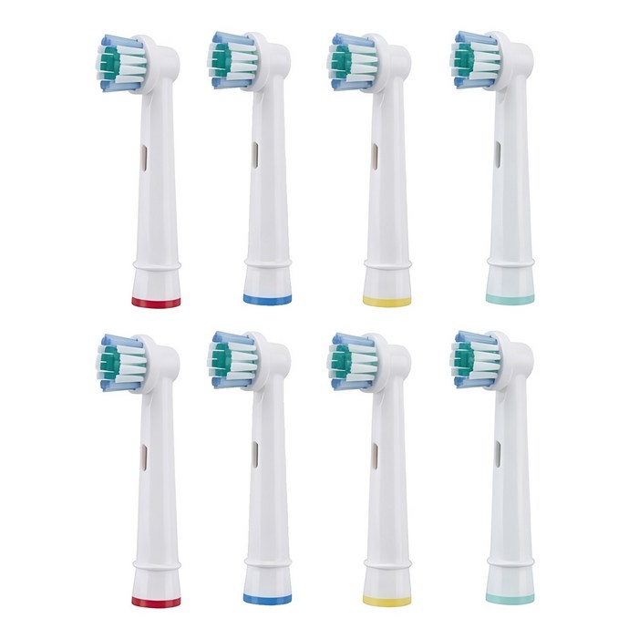 퓨어미즈키 오랄비 호환 전동칫솔모 일반모 성인용, 8개, SB17A