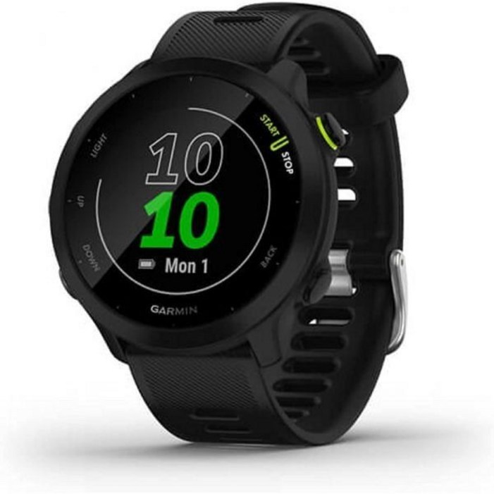 GARMIN 가민 포러너 55 GPS 러닝 워치 화이트 운동 스마트워치