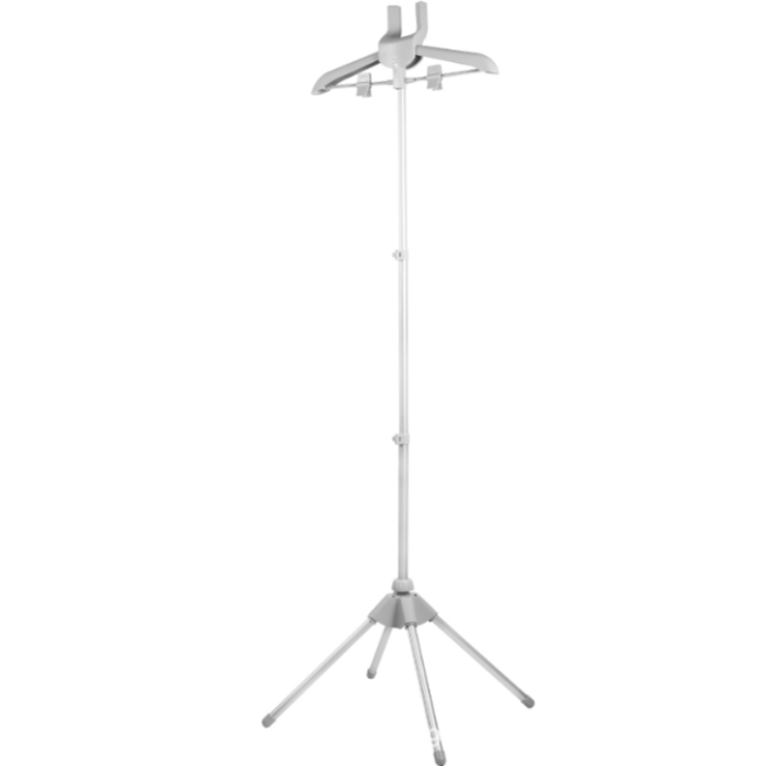 태양유통 스팀다리미 옷걸이 거치대 연그레이, 1개, 연그레이