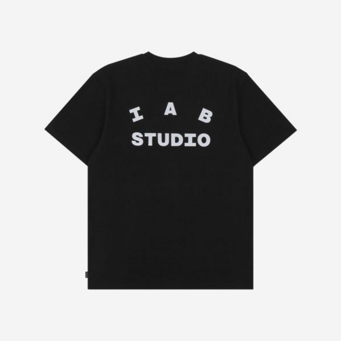 IAB Studio 아이앱 스튜디오 티셔츠 블랙 화이트
