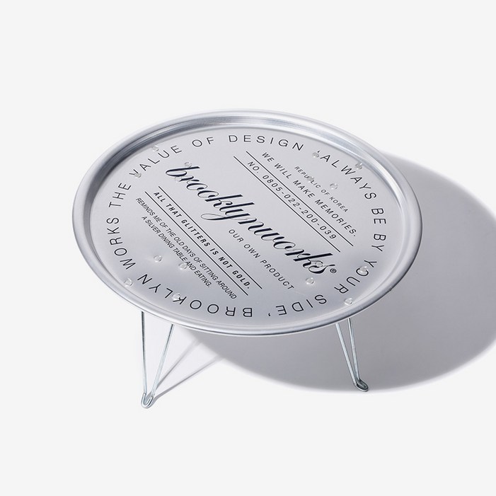 BW_브루클린웍스 알루미늄 접이식 레트로 테이블 224456