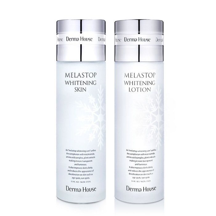 멜라스톱 화이트닝 2종미백스킨미백로션  미백기능성 잡티관리 칙칙한피부, 1세트