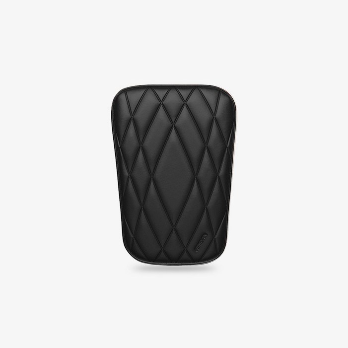 아임반 GV70 페이스리프트 전용 자동차 콘솔쿠션 차량용 팔걸이 쿠션, 모노블랙, 1개