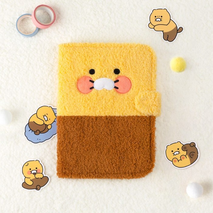 춘식이 오디너리 패브릭 노트 / 카카오프렌즈 / 패브릭노트 미니노트 춘식이노트 춘식이공책 일기장 뽀글노트 하드커버노트 A5노트 양장노트 캐릭터노트