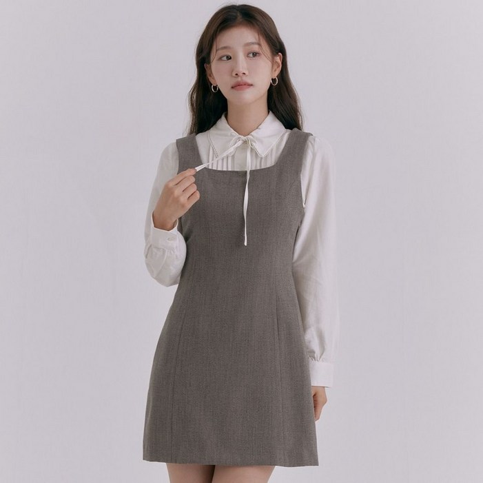 로엠 뷔스티에 미니 원피스