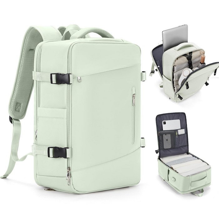 ANYOU 확장형 여행용 백팩 가방 직장인 노트북백팩 대학생 대용량 가방