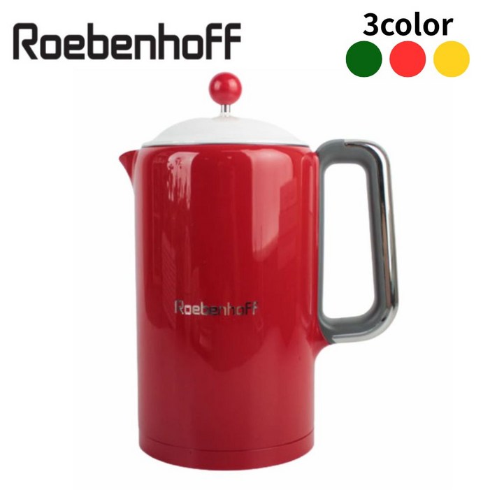 [본사정품]레벤호프 전기포트 온도조절 커피포트 무연마 스테인리스 무선 주전자 1.5L