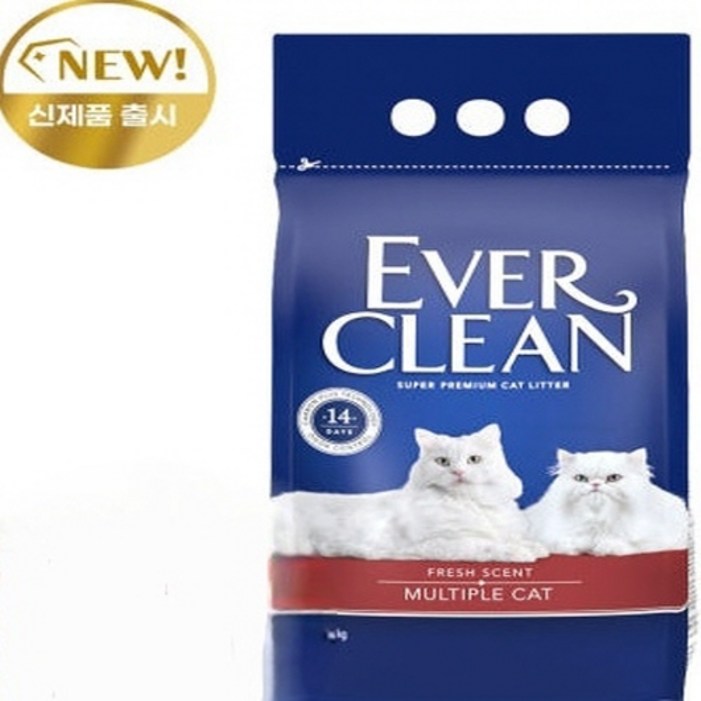에버크린 MC 고양이모래 벤토나이트모래 멀티캣 5L 4.2kg 1개
