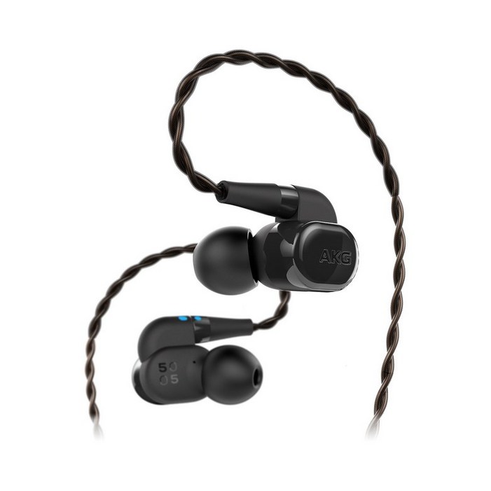 AKG N5005 레퍼런스 클래스 5 드라이버 구성 인이어 헤드폰 블랙 GP-N505HAHHAAA