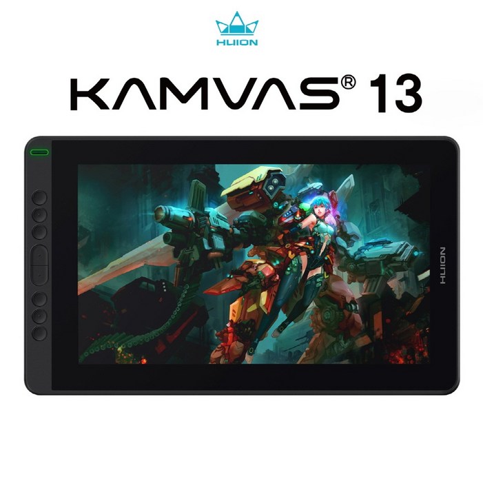 휴이온 KAMVAS13블랙 13인치 FHD액정타블렛, 블랙 휴이온 KAMVAS13블랙 13인치 FHD액정타블렛, 블랙