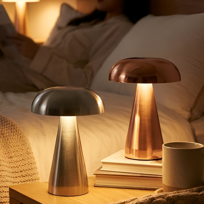 까사로그 머쉬룸 LED 무선 터치 단스탠드 인테리어 조명