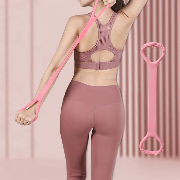 실리콘 튜빙밴드 스트레칭 밴드 고무 근력운동 홈트 전신운동 탄력밴드 저항밴드 운동기구 IY-TUBING1