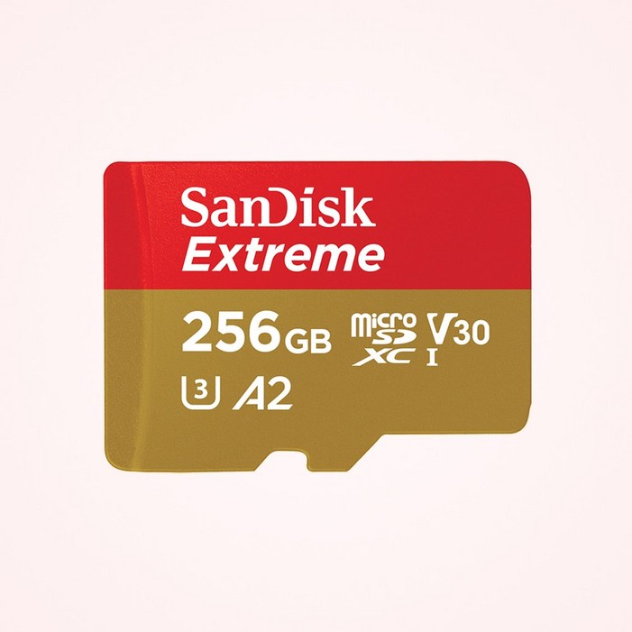 샌디스크 마이크로SD 카드 MicroSDXC Class10 Extreme UHSI U3 V30 A2