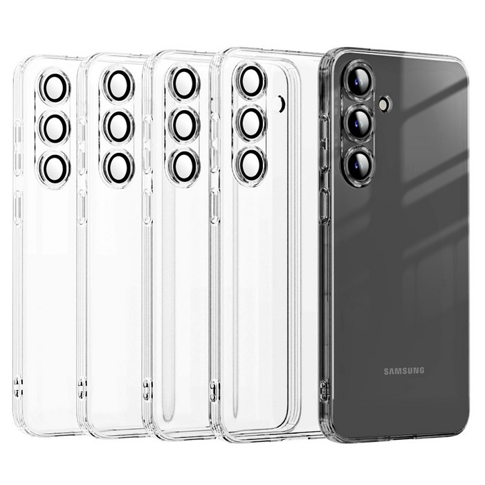 디상커 카메라 풀커버 보호 젤리 투명 케이스 4개