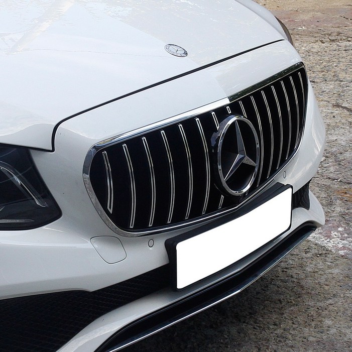 벤츠 E클래스 쿠페 카브리올리 세로그릴 W213 16년부터20년까지 호환 용품, 1개, 벤츠 E클래스