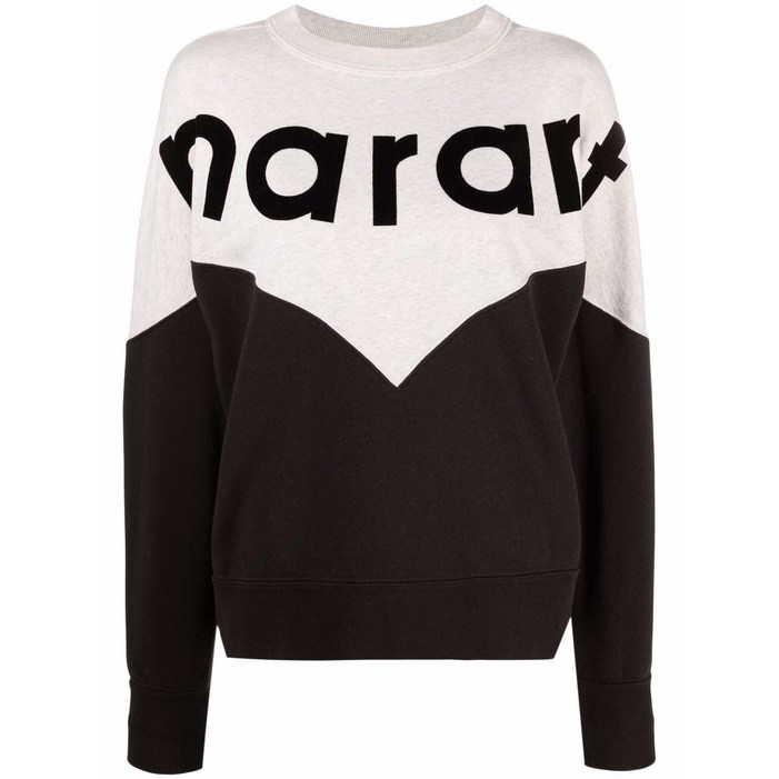 마랑에뚜왈 로고 자수 스웨트셔츠