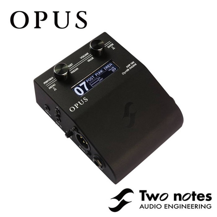 투노츠 Two Notes Opus 멀티채널 앰프 시뮬  듀얼 IR 로더