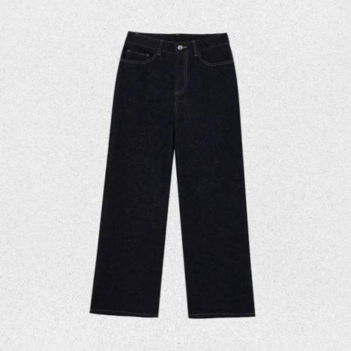매장정품 라코스테 LACOSTE 26SS 여성 세미와이드 데님 팬츠 HF816E-56G HDE다크네이비 LSMA 1455503