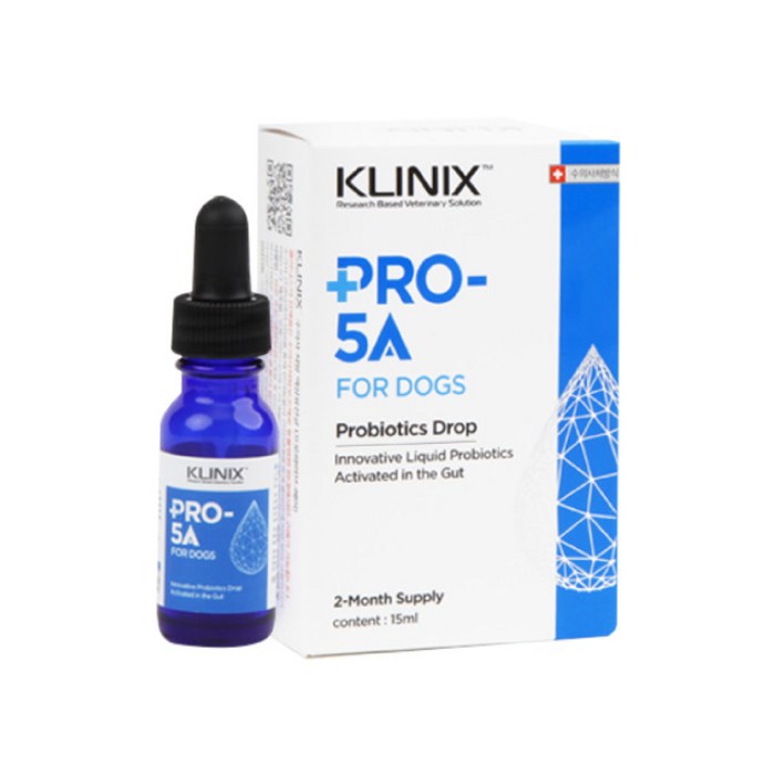 클리닉스 PRO5A 프로 파이브 에이 강아지용 액상유산균 15ml 1021756