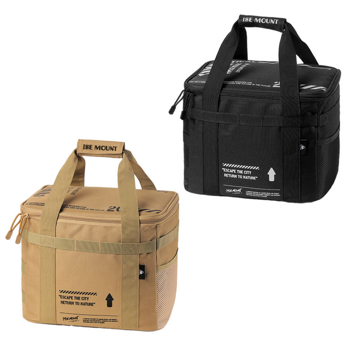 브리즈피크 캠핑 수납가방 스토리지백 멀티 키친백 20L, ISE 카멜브라운, 1개, 1단