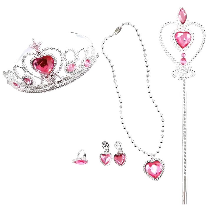 파티쇼 공주 왕관 악세사리 5종 세트