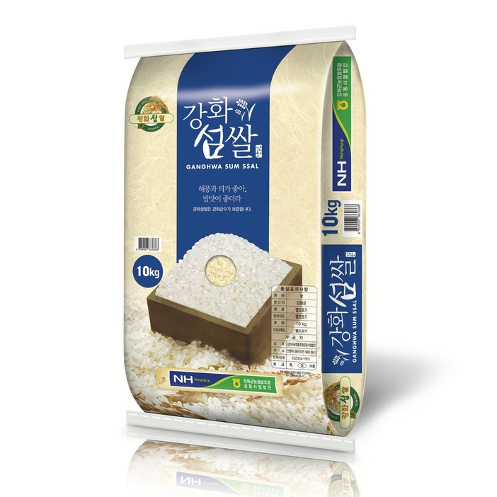 강화군농협 강화섬쌀 삼광 백미 상등급, 10kg, 1개
