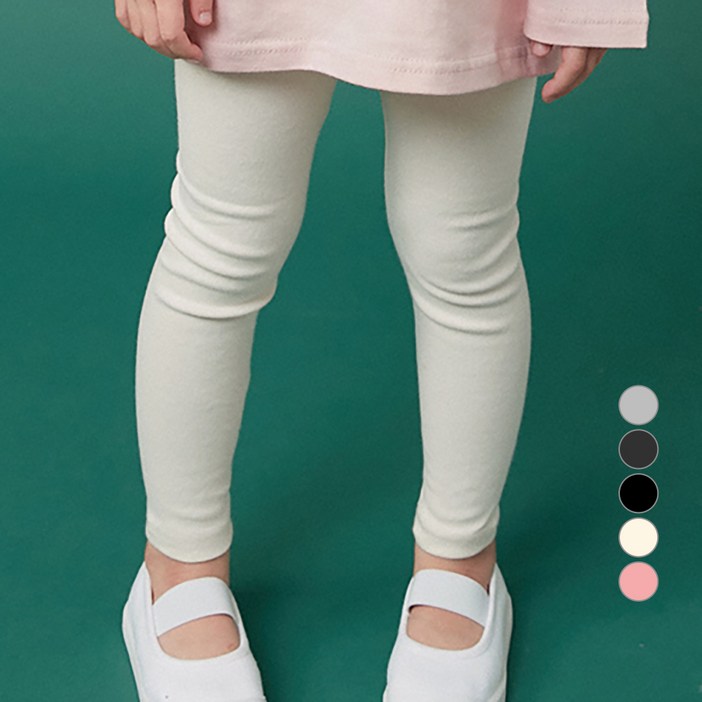 바오밥나무 아동용 엔드후라이스 면 스판레깅스