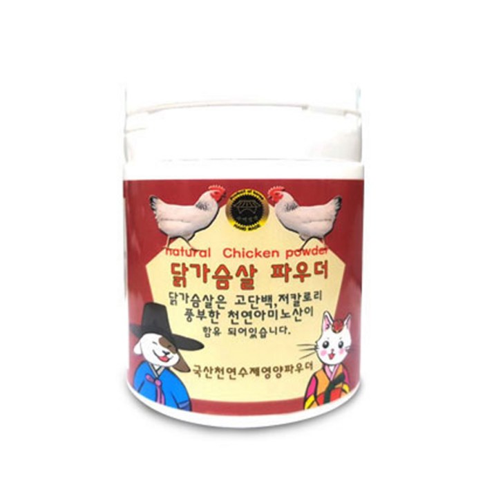 수제명가 강아지 고양이 영양제 파우더 100g, 닭고기, 1개
