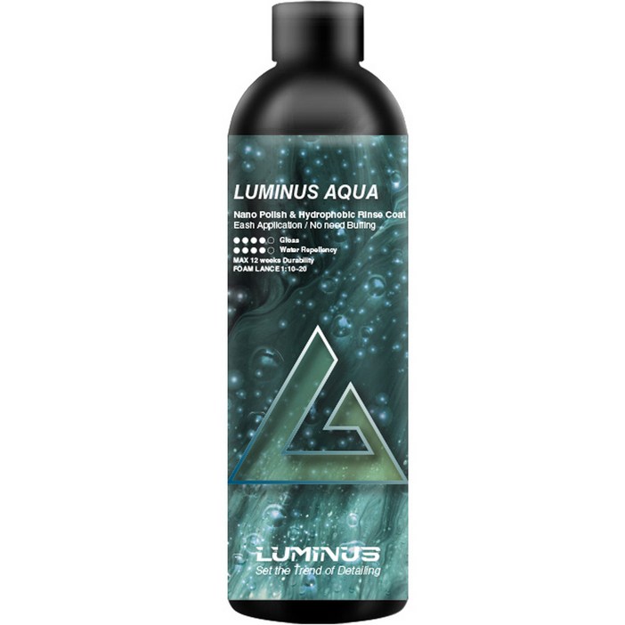 루미너스 아쿠아 코팅 광택왁스, 1개, 500ml 루미너스 아쿠아 코팅 광택왁스, 1개, 500ml