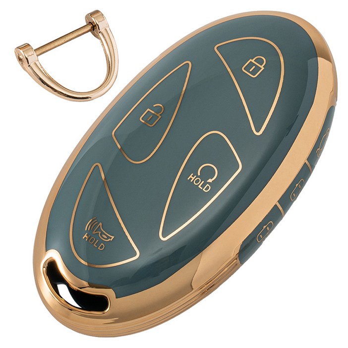 벤딕트 자동차 골드라인 TPU 현대 키케이스 스마트 키홀더 그랜저 투싼 아반떼 팰리세이드 캐스퍼 싼타페