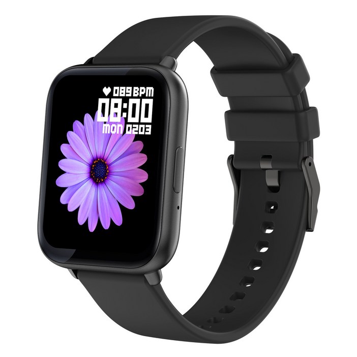 젤센 아몰레드 스마트워치 에어워치 5, 블랙, 36mm, GPS 블루투스